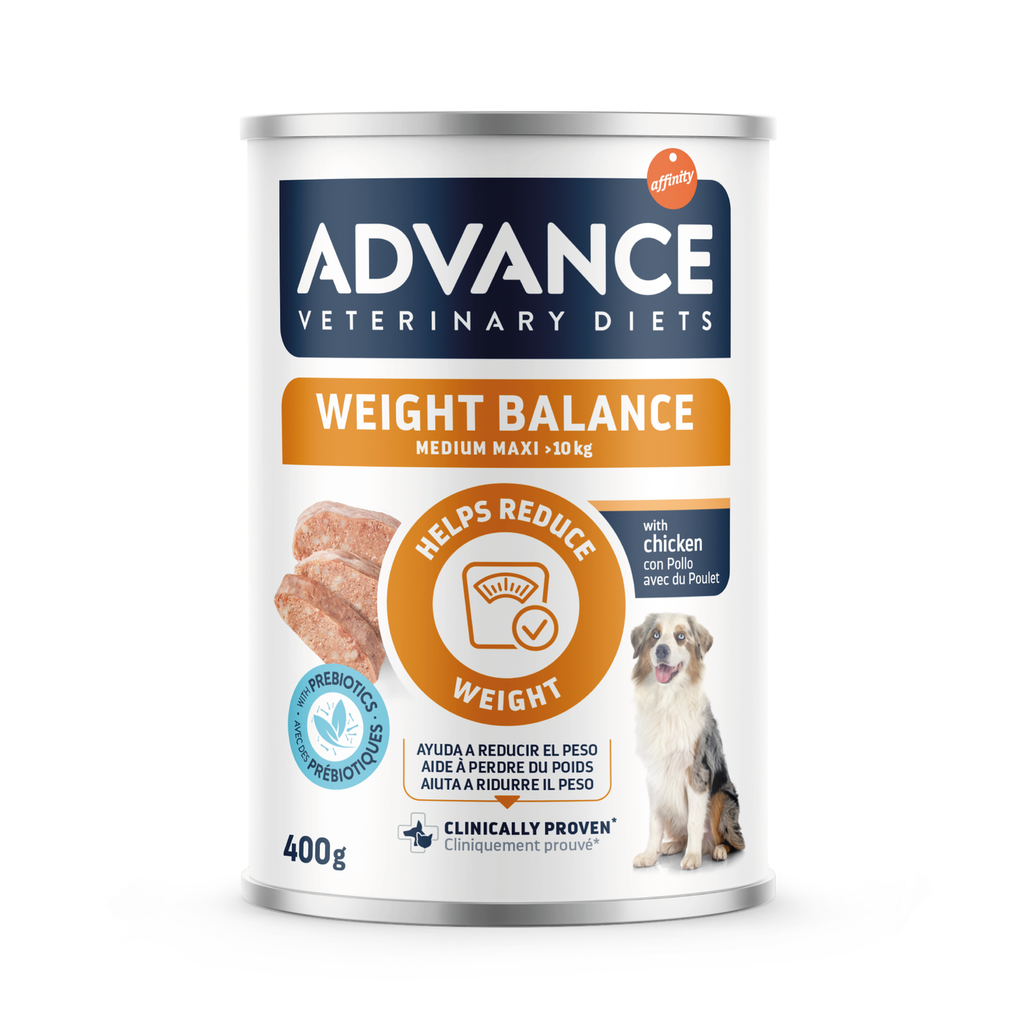 Advance Diets Medium Maxi Adult Wheight Balance Lattina (Kg/Size: 0,4)
