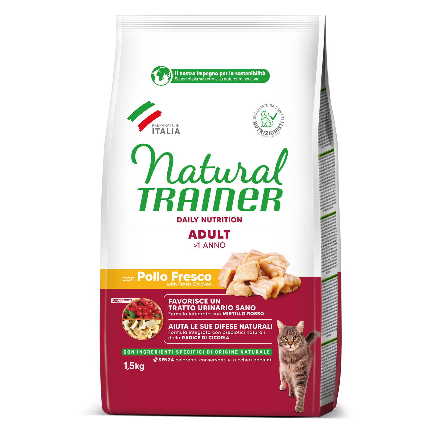 Trainer Natural Daily Nutrition Adult Con Pollo (+1) (Kg/Size:1,5)