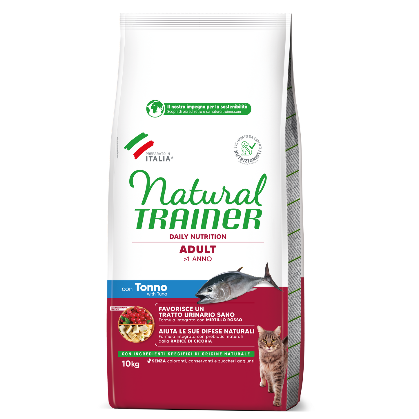 Trainer Natural Daily Nutrition Adult Con Tonno (+1) (Kg/Size:10)