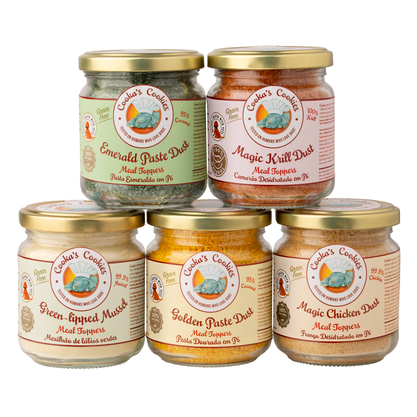 Magic Dust appetizzante in polvere per Cani e Gatti gusto Pollo (Kg/Size: 0,110)