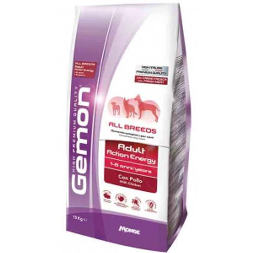 Gemon  All Breed Adult Action Energy Con Pollo ( kg/Size 15)