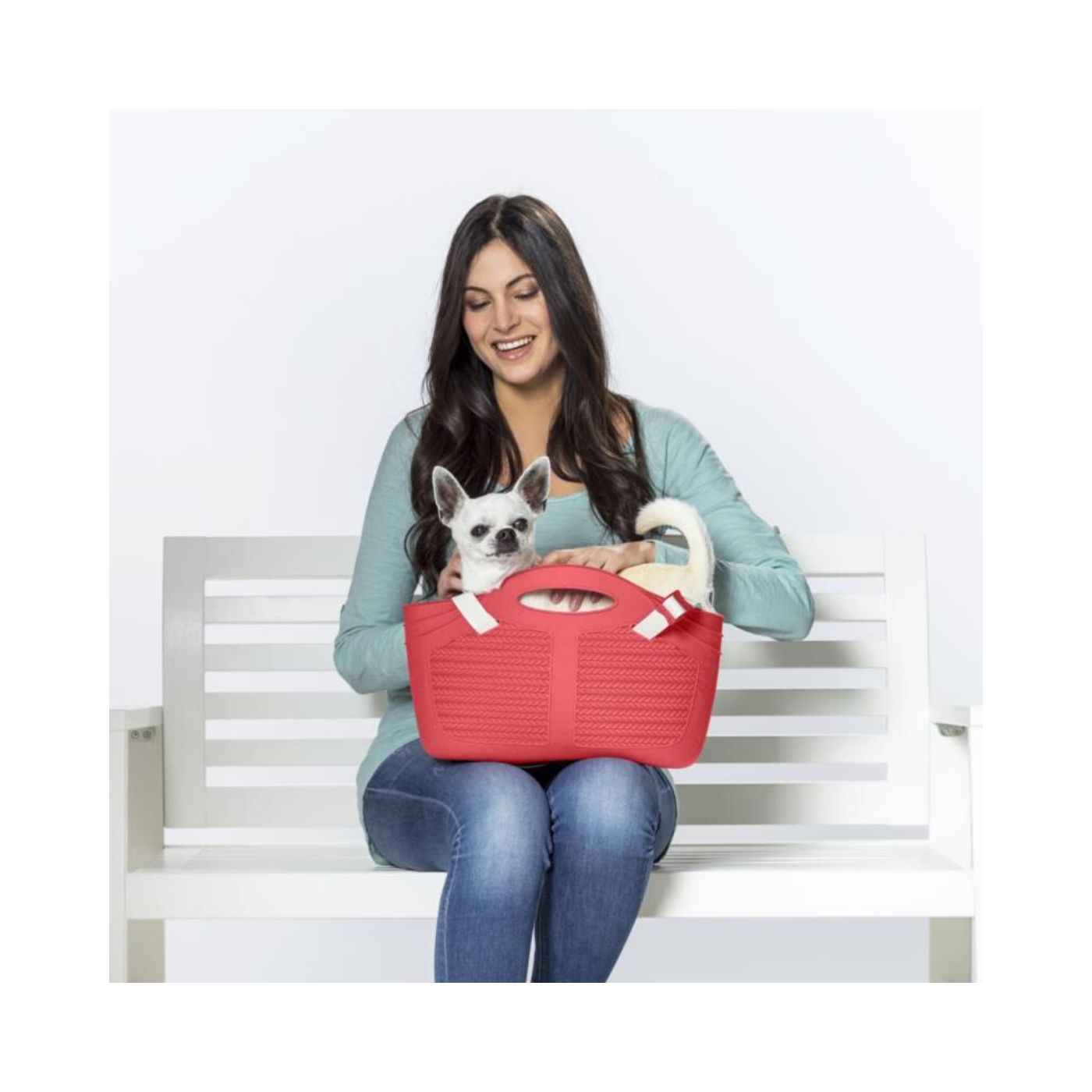 Borsa impermeabile Mia Pet Cipria