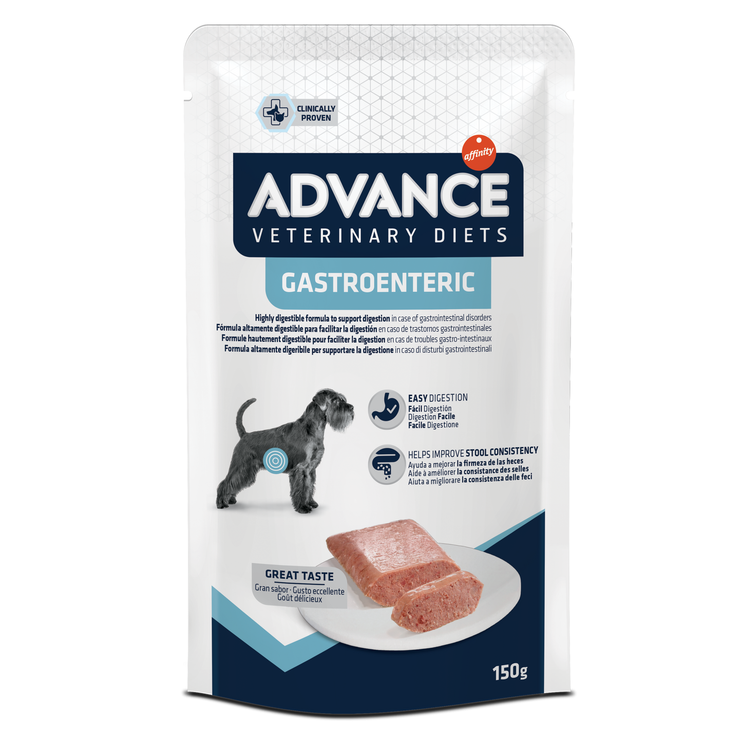 Advance Veterinary Diet Dog Gastroenteric Busta Patè (kg/size: 0,150)