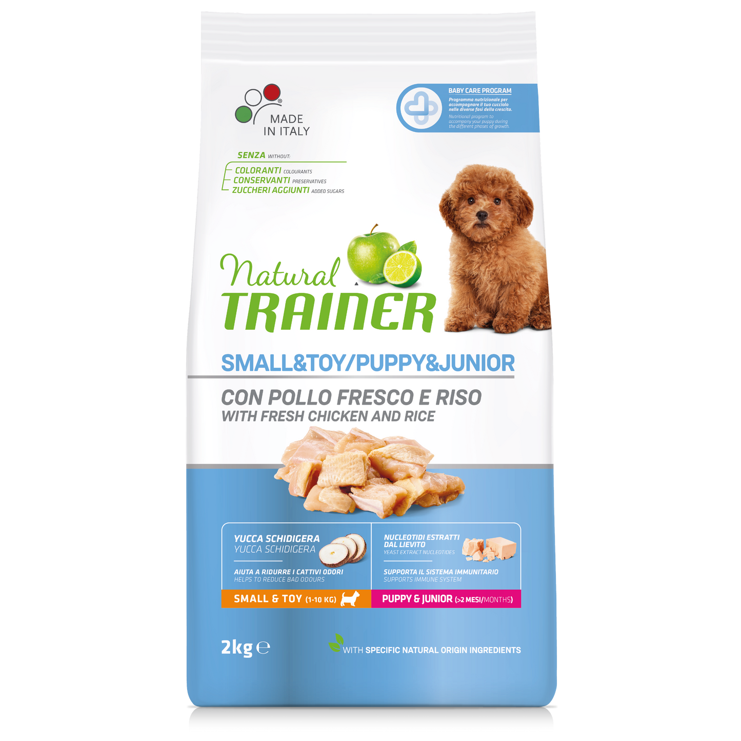 Trainer Natural Mini Puppy & Junior (Kg/Size:2)