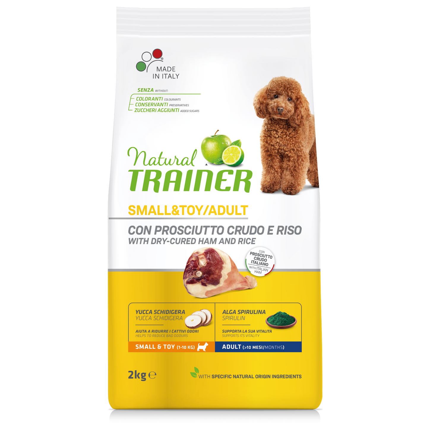 Trainer Natural Adult Mini Prosciutto (Kg/Size:2)