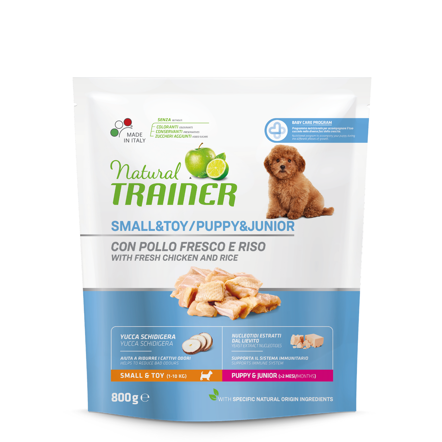 Trainer Natural Mini Puppy & Junior (Kg/Size:0,8)