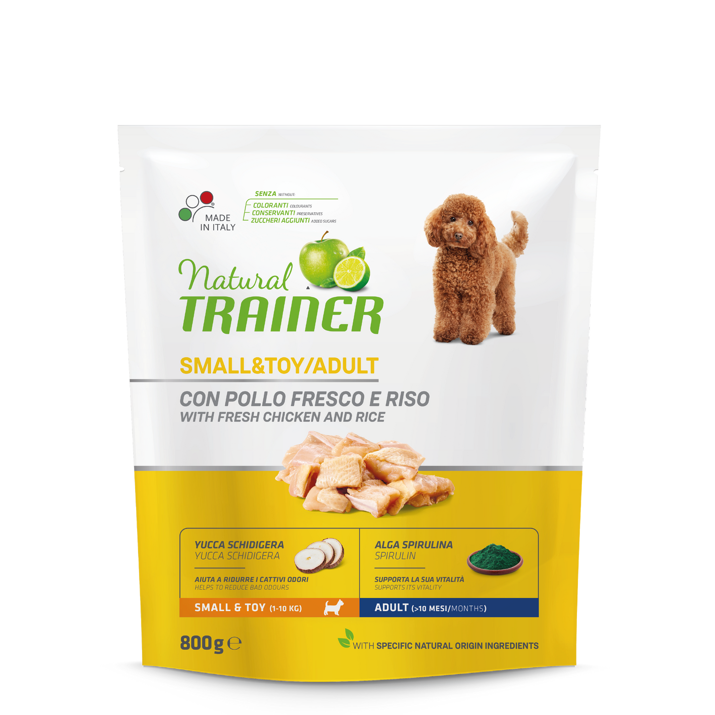 Trainer Natural Adult Mini Pollo (Kg/Size:0,8)