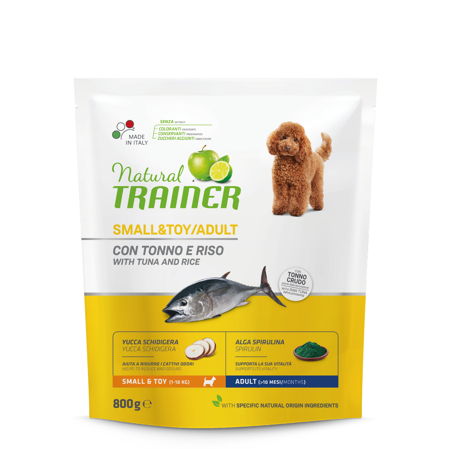 Trainer Natural Adult Mini Tonno (Kg/Size:0,8)