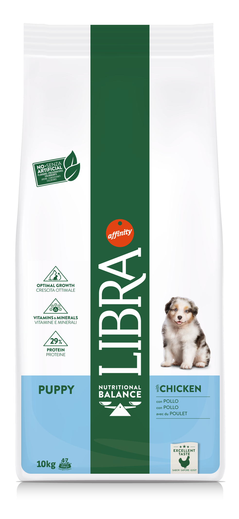 Libra Dog Puppy Con Pollo E Riso (Kg/Size: 10)
