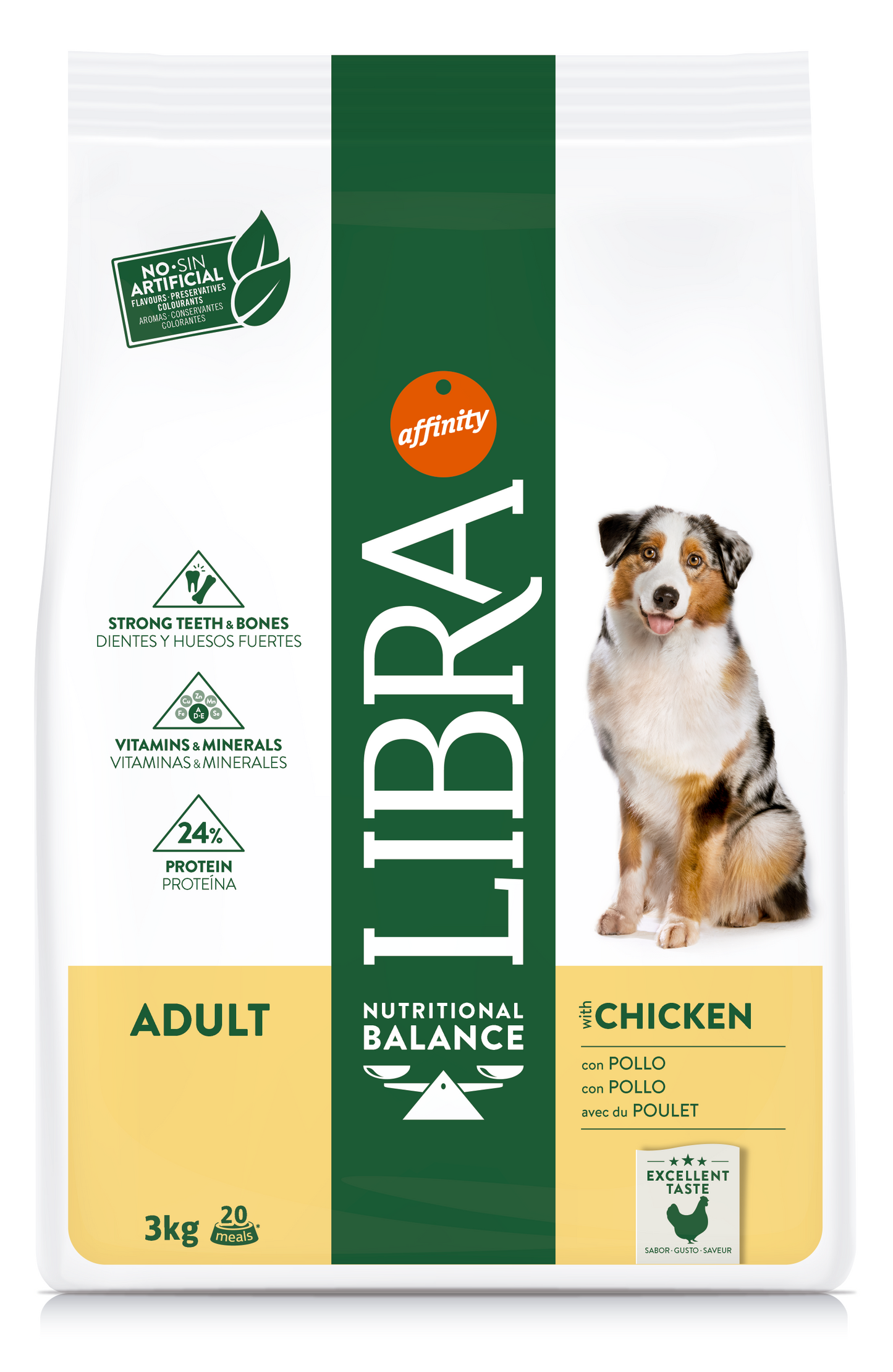 Libra Dog Adult Con Pollo (Kg/Size: 3)