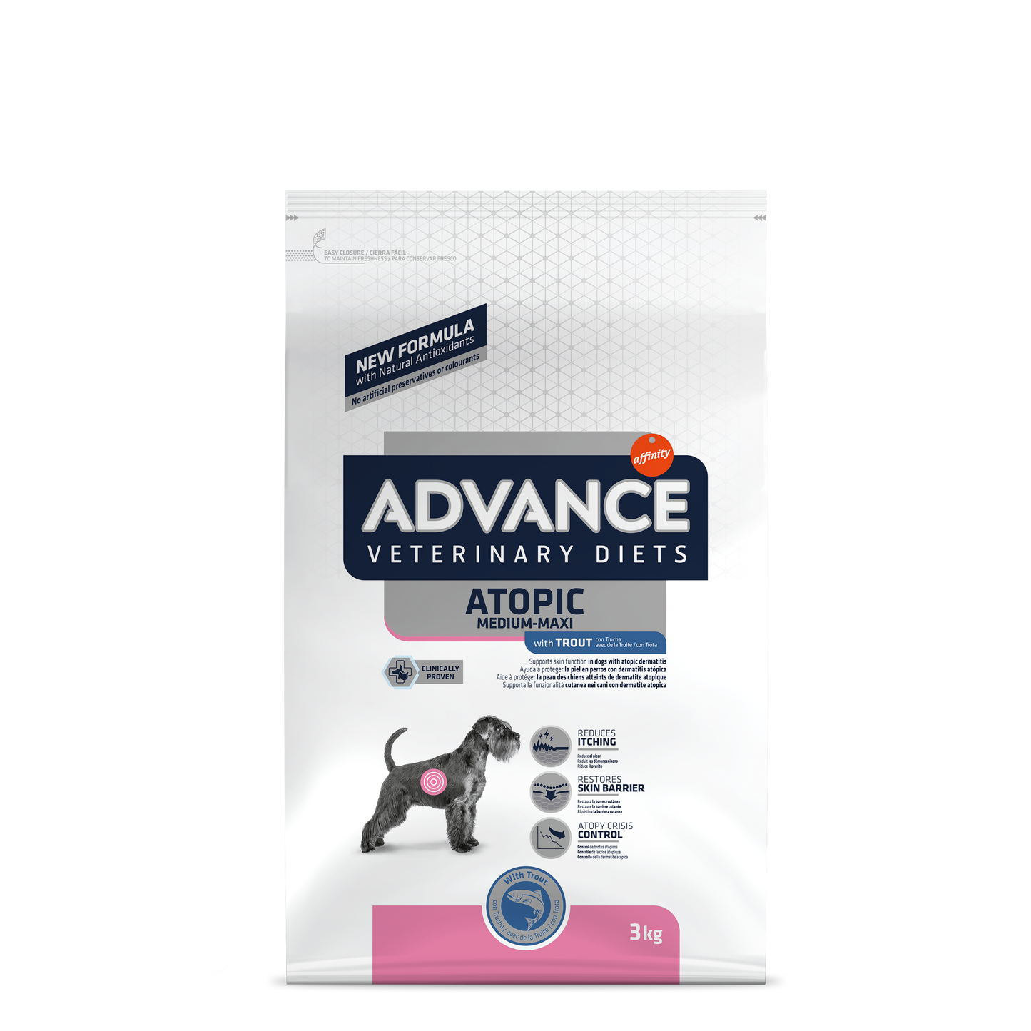 Advance Dog Atopic Medium Maxi Con Trota (Kg/Size: 3)