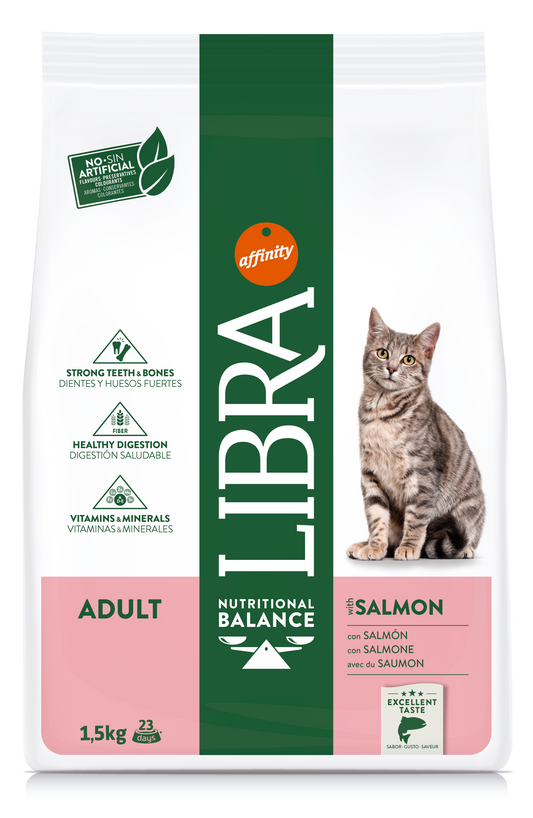 Libra Cat Adult Con Salmone (Kg/Size: 1,5)