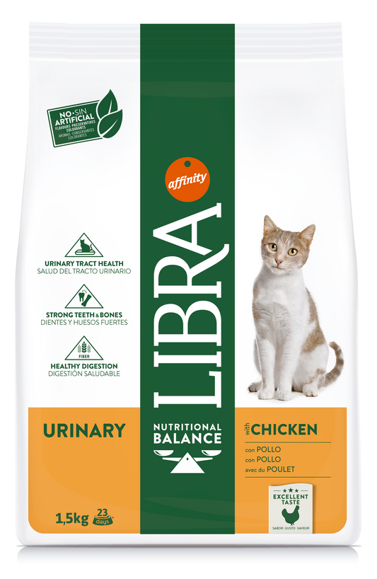 Libra Cat Urinary Adult Pollo (Kg/Size: 1,5)