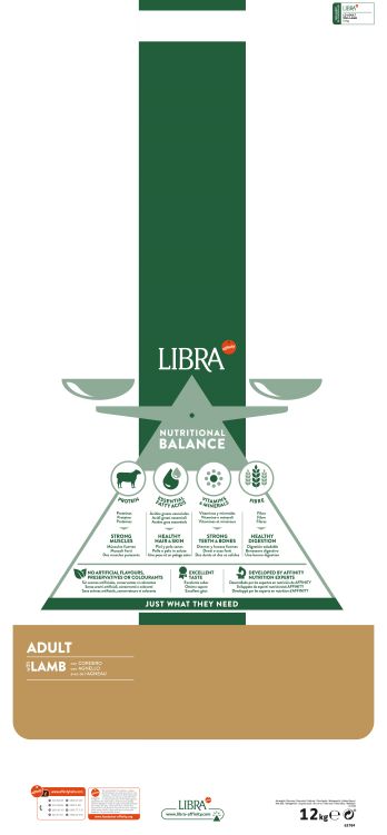 Libra Dog Adult Agnello KG.10+2 OMAGGIO (Kg/Size: 12)