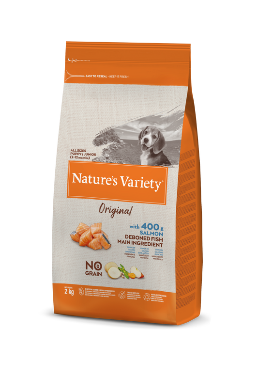 Nature's Variety Original No Grain Junior Salmone ( kg/Size:2)