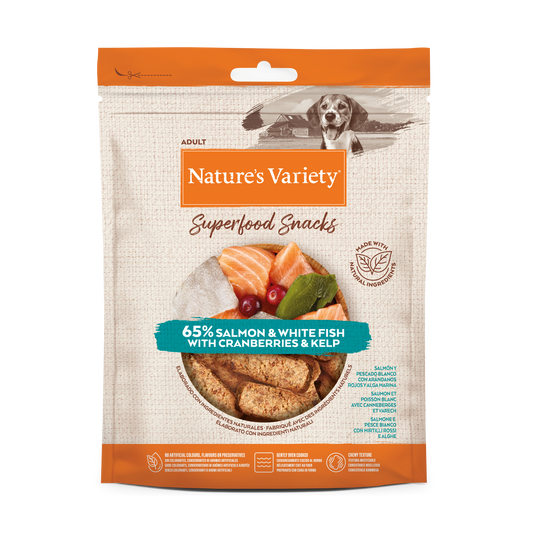 Nature's Variety - Superfood Snacks Salmone (Kg/Size:0,085)