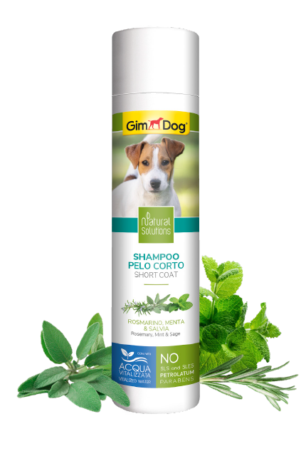 GIMDOG Shampoo Pelo Corto Fragranza Rosmarino,menta & Salvia (ML/Size:250)