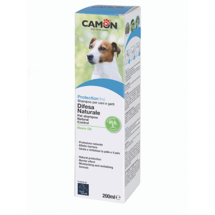 Camon Protection Shampoo Antiparassitario Olio Di Neem Cane (ML/Size:200)