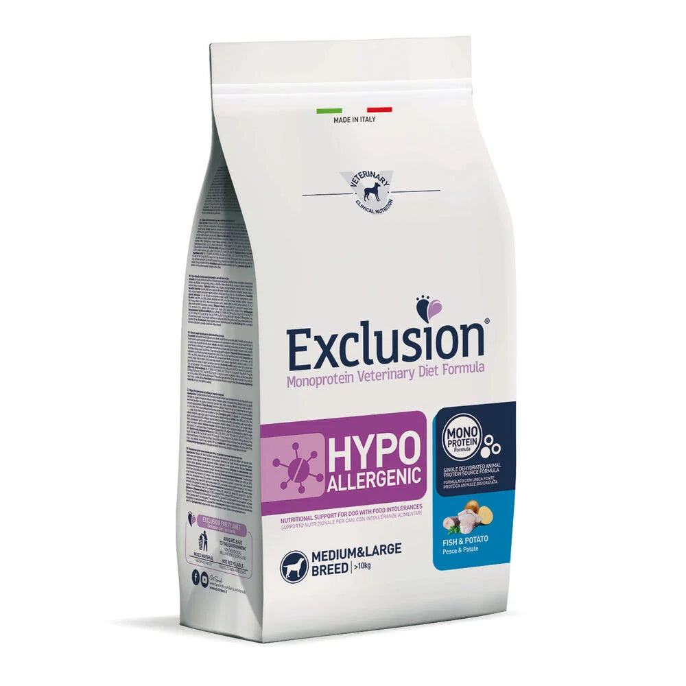 Exclusion Diet Dog Hypoallergenic Adult M/M Fish (Kg/Size: 2)