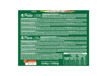 Libra Cat Multipack Bocconi in Gelatina gusti Pollo/Tacchino x 12 (Kg/Size: 0,085)