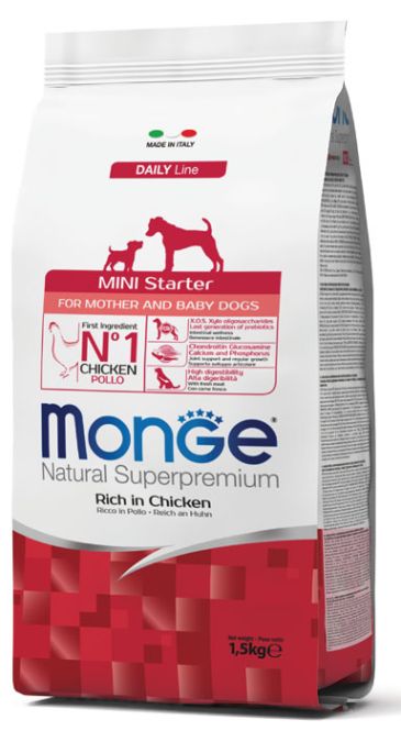 Monge Mini Starter gusto Pollo (Kg/Size: 1,5)
