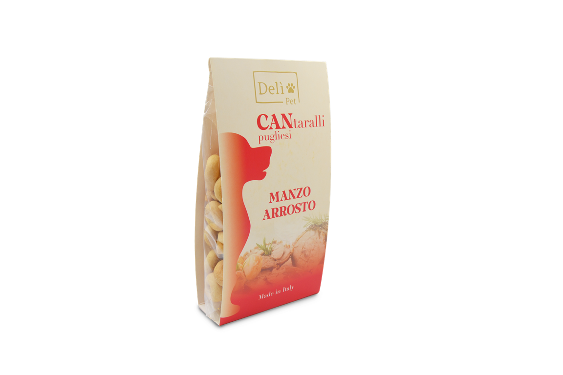 Delì Pet CANtaralli Pugliesi Snack per cani (Kg/Size: 0,150)