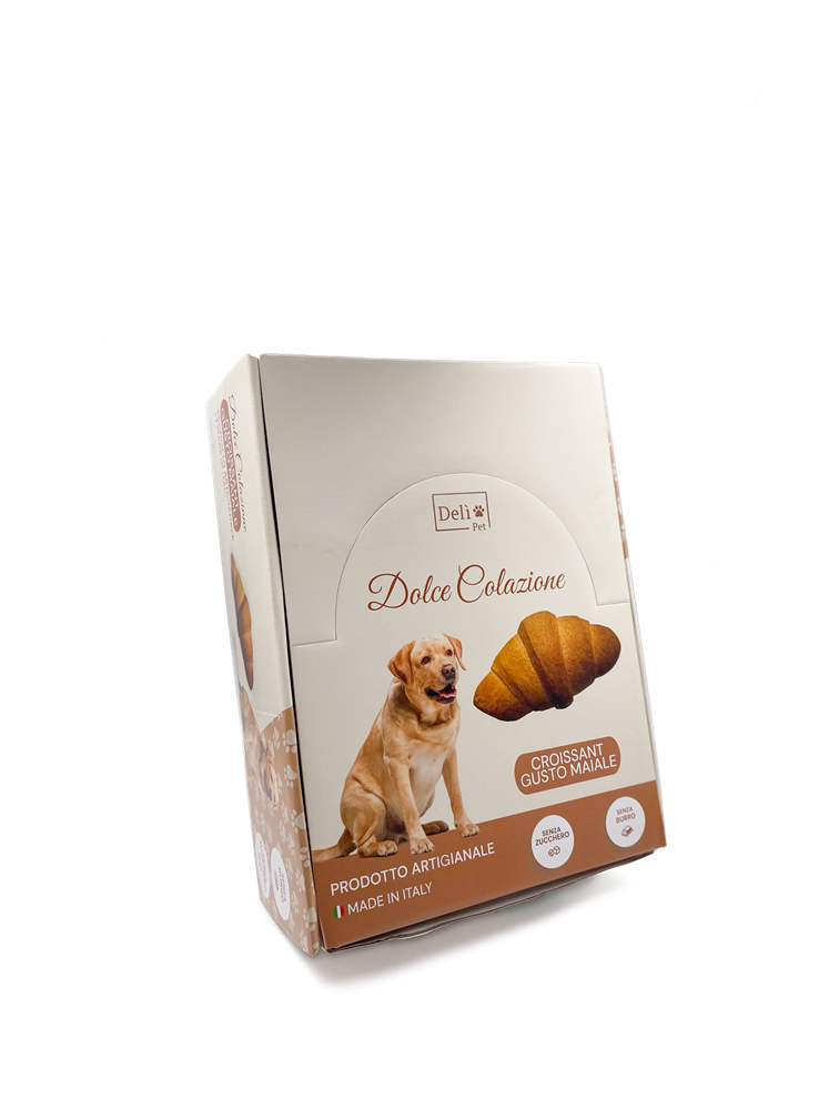 DeliPet Croissant per Cani Gusto Maiale (Kg/Size: 0,050)