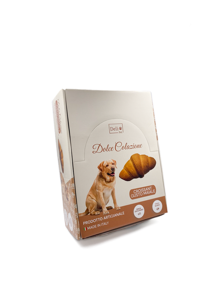 DeliPet Croissant per Cani Gusto Maiale (Kg/Size: 0,050)