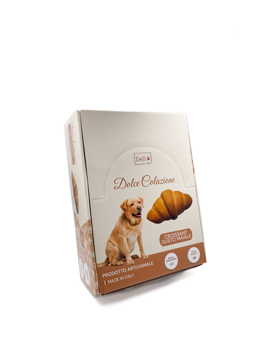 DeliPet Croissant per Cani Gusto Maiale (Kg/Size: 0,050)