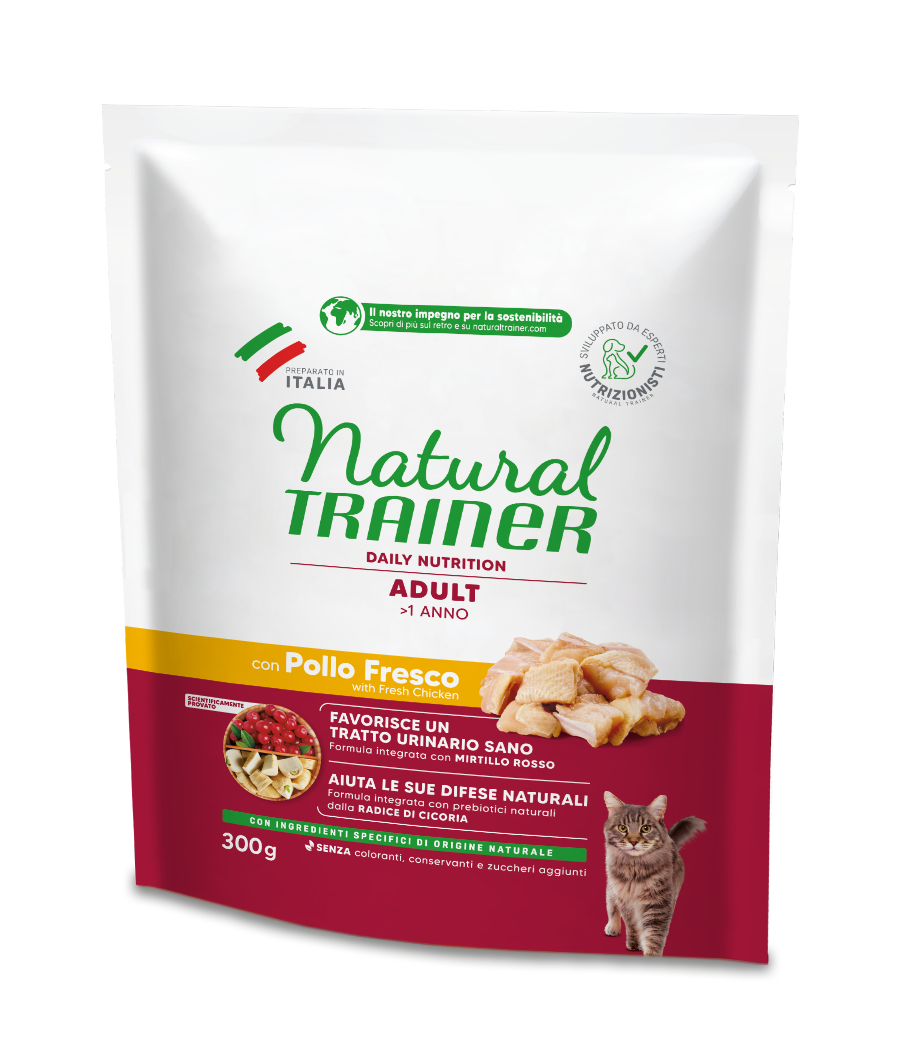 Trainer Natural Daily Nutrition Adult Con Pollo (+1)  (Kg/Size:0,3)