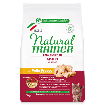 Trainer Natural Daily Nutrition Adult Con Pollo(+1)  (Kg/Size:3)