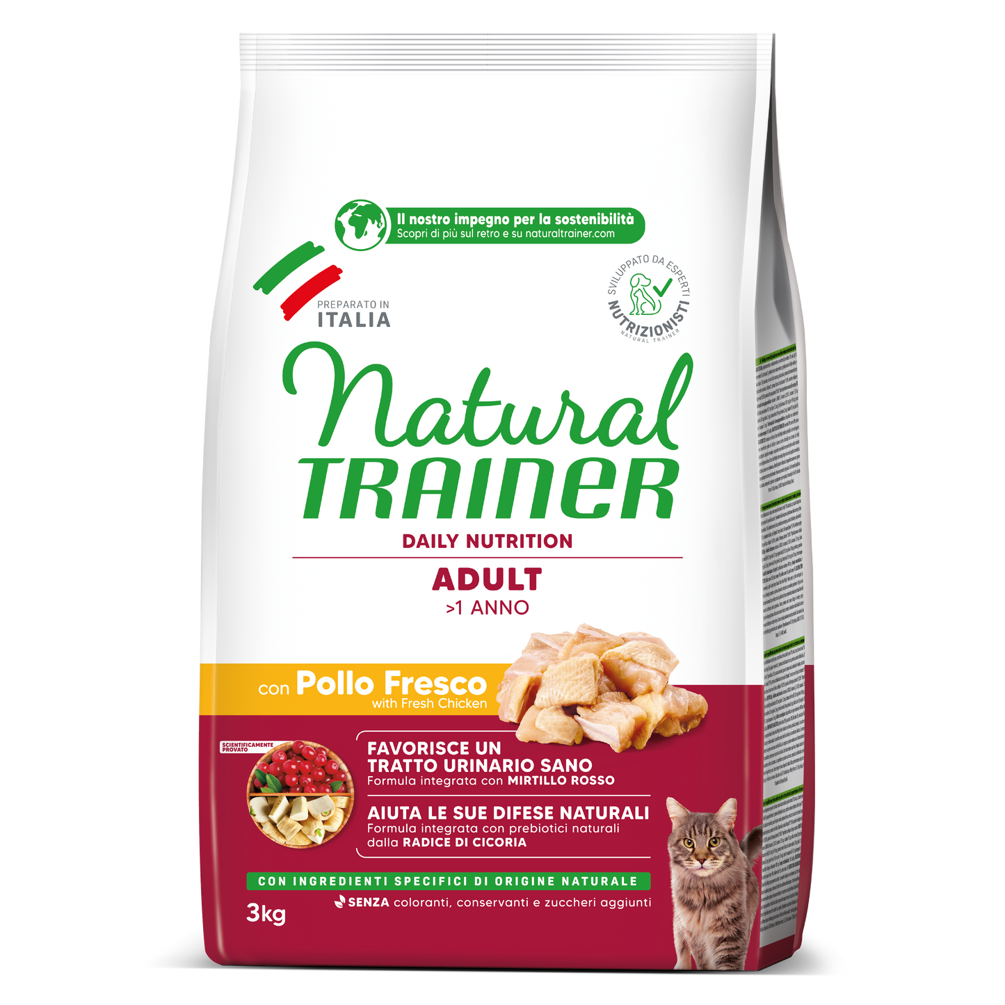 Trainer Natural Daily Nutrition Adult Con Pollo(+1)  (Kg/Size:3)