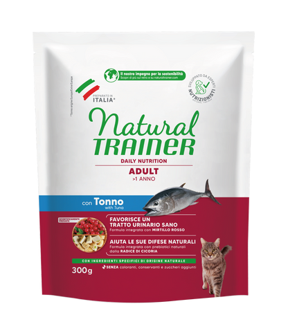 Trainer Natural Daily Nutrition Adult Con Tonno (+1)  (Kg/Size:0,3)