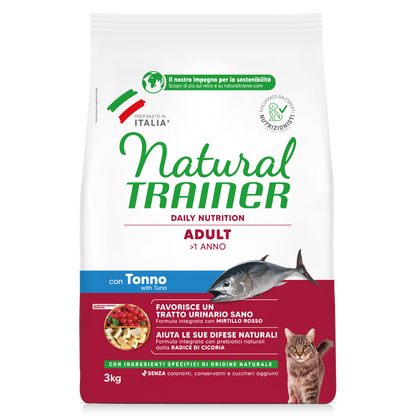 Trainer Natural Daily Nutrition Adult Con Tonno(+1)  (Kg/Size:3)