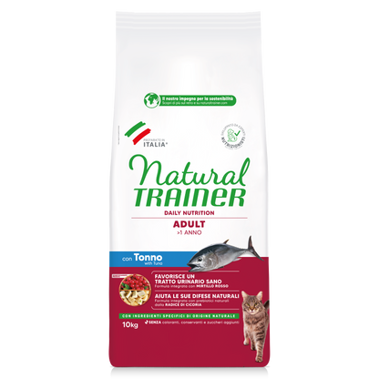 Trainer Natural Daily Nutrition Adult Con Tonno (+1)  (Kg/Size:10)
