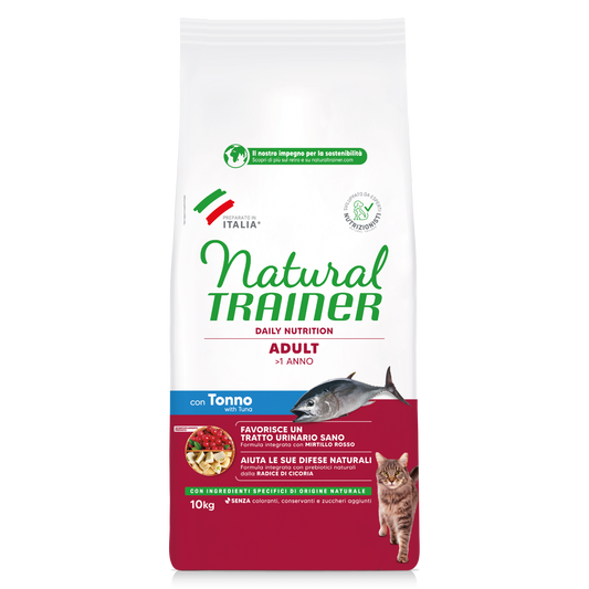 Trainer Natural Daily Nutrition Adult Con Tonno (+1)  (Kg/Size:10)