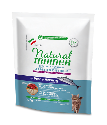 Trainer Natural Speciality Nutrition Appetito difficile Con Pesce Bianco (+1)  (Kg/Size:0,3)