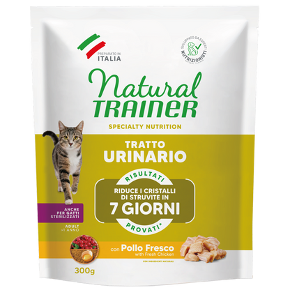 Trainer Natural Speciality Nutrition Tratto Urinario Con Pollo Fresco (+1)  (Kg/Size:0,3)
