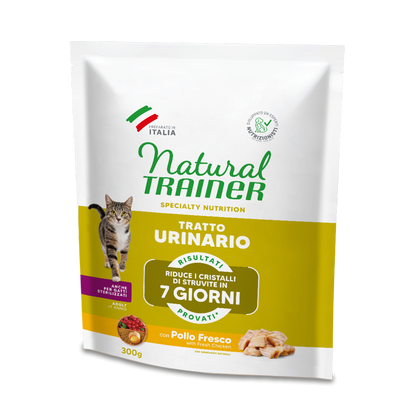 Trainer Natural Speciality Nutrition Tratto Urinario Con Pollo Fresco (+1)  (Kg/Size:0,3)