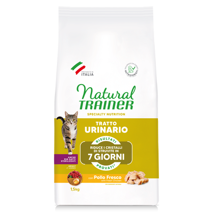 Trainer Natural Speciality Nutrition Tratto Urinario Con Pollo Fresco (+1)  (Kg/Size:1,5)