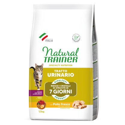 Trainer Natural Speciality Nutrition Tratto Urinario Con Pollo Fresco (+1)  (Kg/Size:1,5)