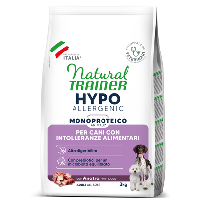 Natural Trainer Hypoallergenic con Anatra (Kg/Size: 3)