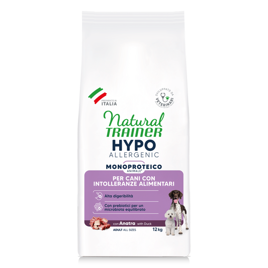 Natural Trainer Hypoallergenic con Anatra (Kg/Size: 12)