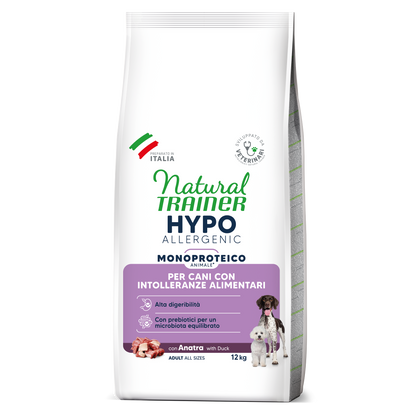 Natural Trainer Hypoallergenic con Anatra (Kg/Size: 12)