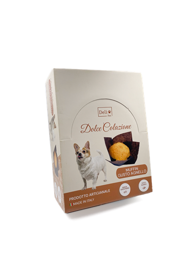 DelìPet Muffin Cane Gusto Agnello(Kg/Size: 0,050)