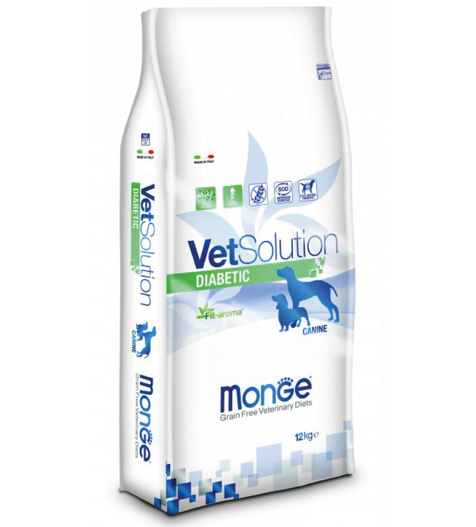 Monge - VetSolution - Diabetic (Kg/Size: 12)