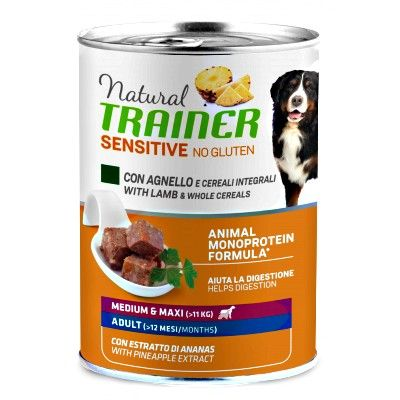 Trainer Natural Umido Sensitive M/M gusto Lamb (Kg/size: 0,4)
