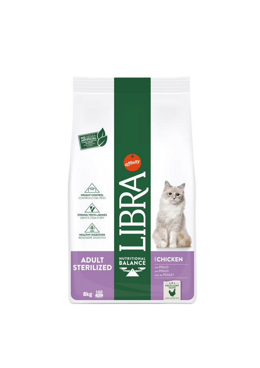 Libra Cat Adult Sterilized Con Pollo (Kg/Size: 10)