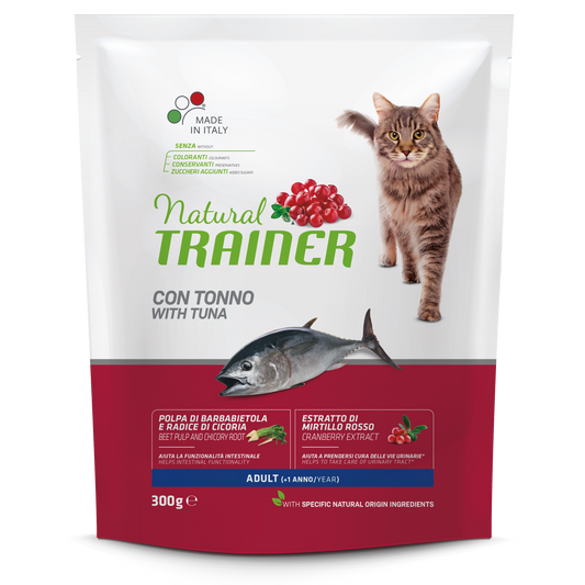 Trainer Natural Cat Adult Con Tonno(+1) (Kg/Size:0,3)