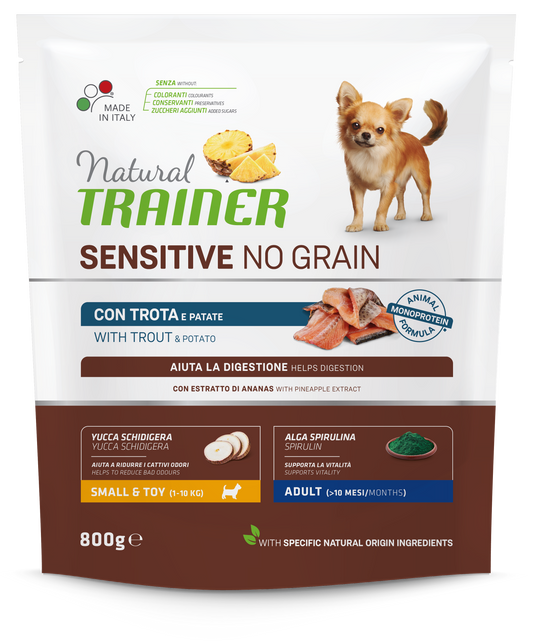 Natural Trainer Sensitive No Grain Mini Trota (Kg/Size:0,8)
